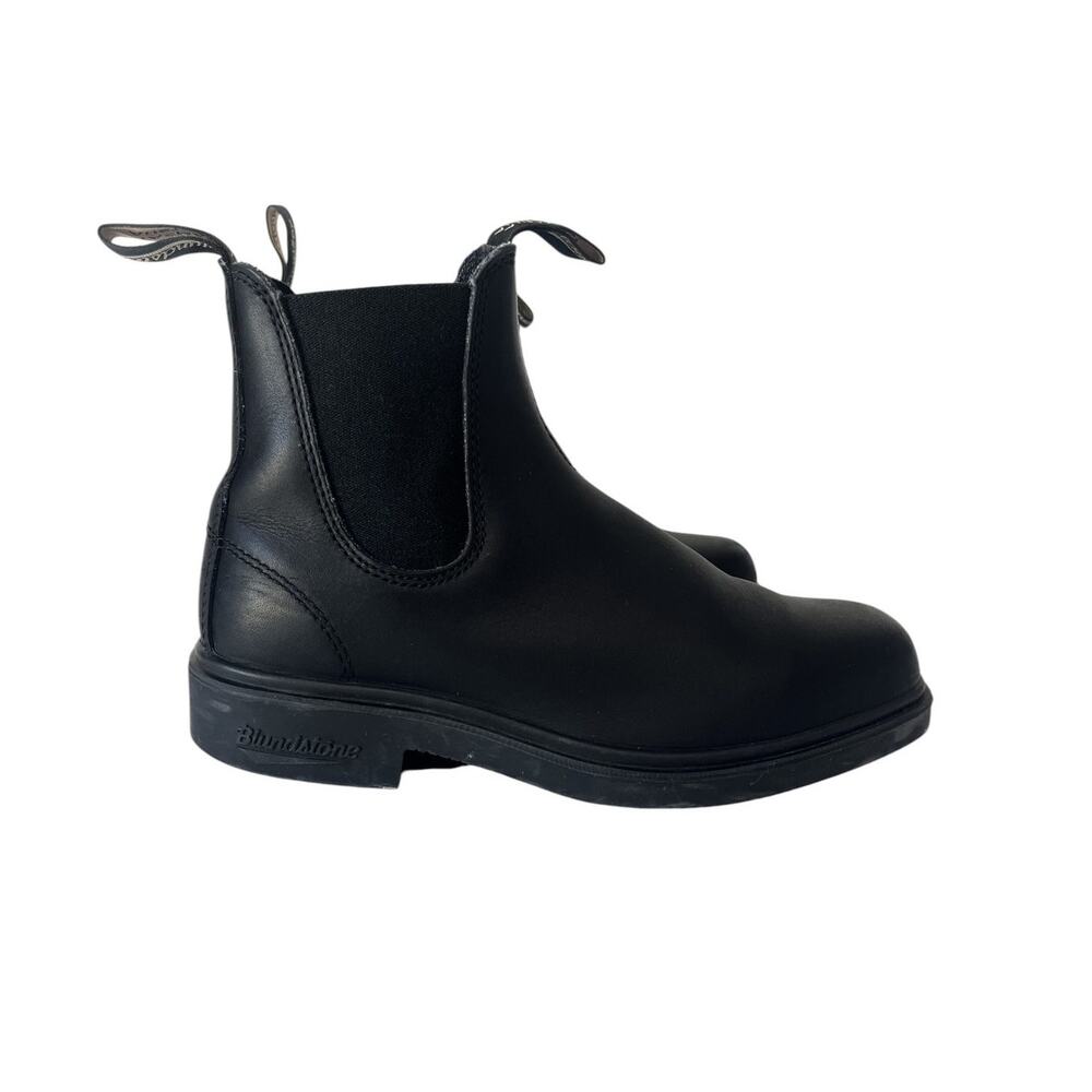 Blundstone 063 Dress Black Leather Chelsea Boots Chisel Toe AU 4 / US W 7 / M 5